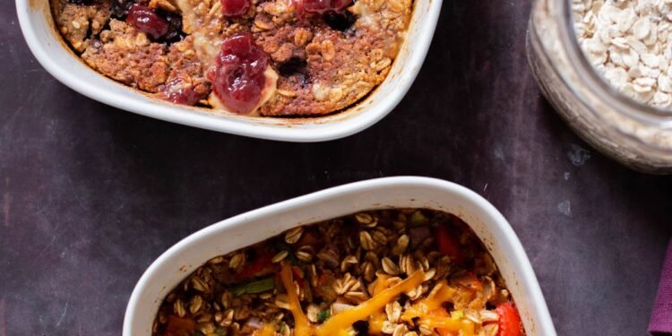 Baked Oatmeal Mix for Holiday Gifting