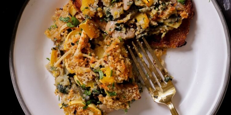 Delicata Squash Casserole