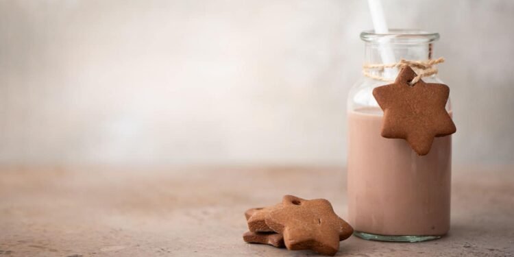 [RECIPE] Gingerbread Spiced Chocolate Smoothie