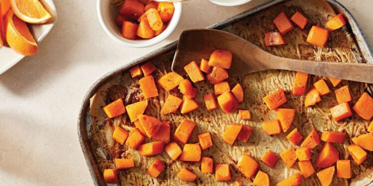 Butternut Squash with Orange Glaze Recipe