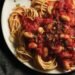 Spaghetti with White Beans and Shallot-Sage Marinara Recipe