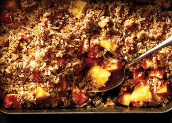 Sweet Potato and Pineapple Crisp Recipe