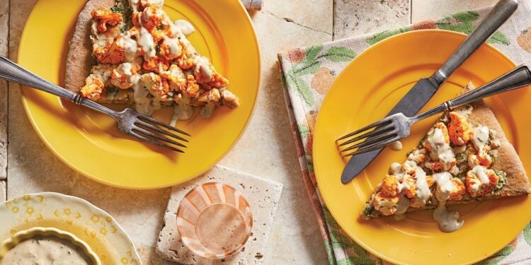 Buffalo Cauliflower Pizza Recipe – Forks Over Knives