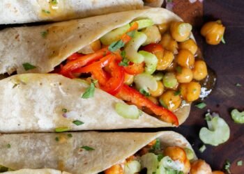 Easy Chickpea Wraps, 3 Ways