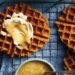 Crunchy Hash Brown Waffles with Applesauce Recipe