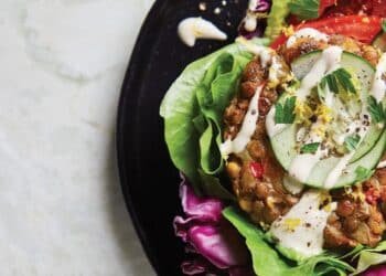 Lebanese Lentil Burgers in Cabbage Pockets Recipe