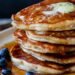Gluten-Free Lemon Blueberry Pancakes (grain-free, vegan)