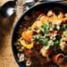 Red Curry Sweet Potato Noodles with Collards