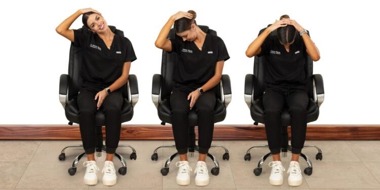 Tips to target that tech neck for desk-bound workers