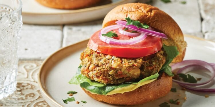 Tuscan White Bean Burgers Recipe