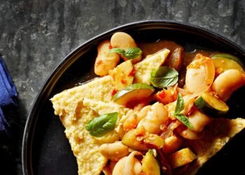 Calabrian Chile Beans and Polenta Recipe