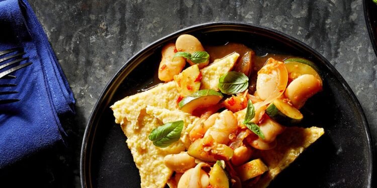 Calabrian Chile Beans and Polenta Recipe