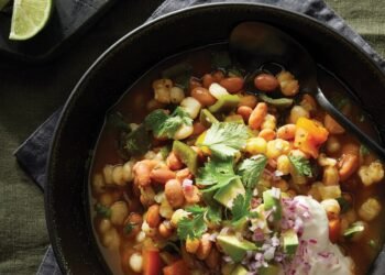 Pinto Bean and Hominy Soup Recipe
