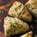 Spinach and Cheese Savory Scones (30 minutes!)