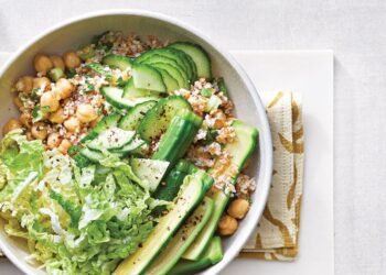 Super Green Goddess Bulgur Bowl Recipe