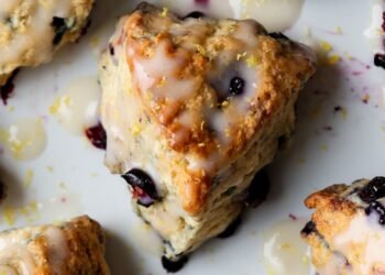 Lemon Blueberry Scones