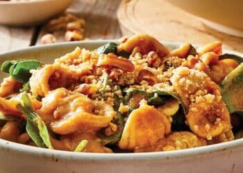 Orecchiette with Creamy Vegan Tomato Sauce Recipe