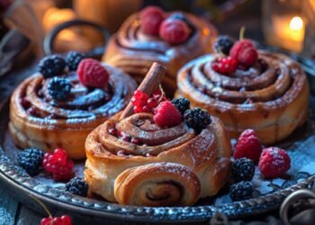 [RECIPE] Protein-Infused Raspberry Cinnamon Rolls