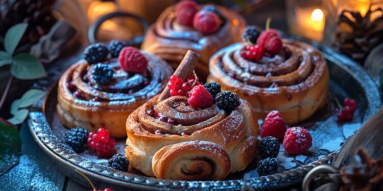 [RECIPE] Protein-Infused Raspberry Cinnamon Rolls