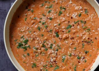 Easy Rosé Sauce Beans (1 pan, 30 minutes)