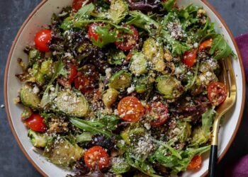 Shaved Brussels Sprouts Salad (gluten-free, soy-free)