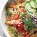 Shawarma Sweet Potato-Quinoa Bowl Recipe