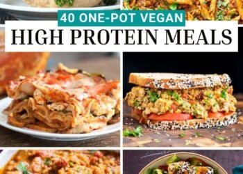 40 One-Pot High Protein Vegan Meals