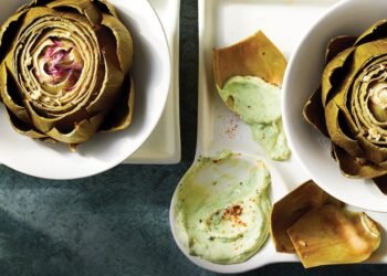 Instant Pot Artichokes with Lemony Vegan Aioli Recipe