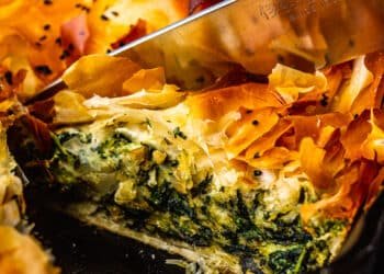Vegan spanakopita skillet – Lazy Cat Kitchen