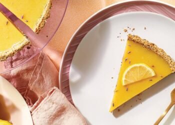 Lavender and Lemon Tart