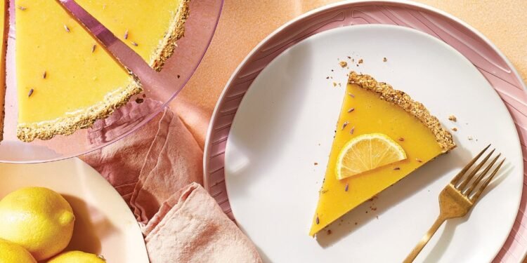 Lavender and Lemon Tart