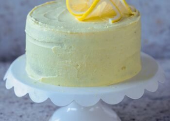 Vegan Lemon Cake (soy-free, nut-free, gluten-free options)