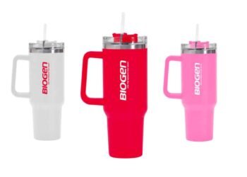 Satisfy your supersized thirst with a Biogen Quench Cup
