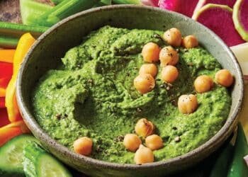 Fresh Spinach Hummus Recipe – Forks Over Knives