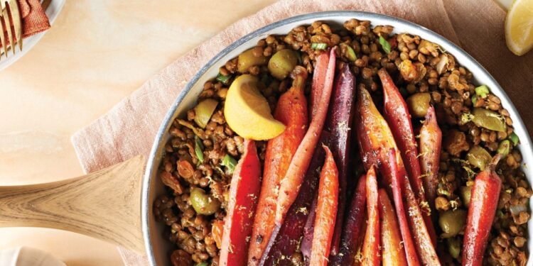 Za’atar Carrots and Lentils Recipe