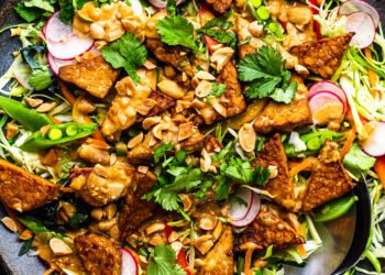 Baked tempeh slaw – Lazy Cat Kitchen