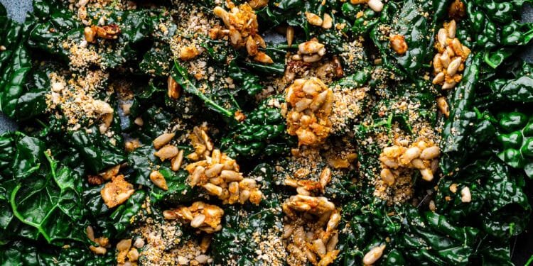 Kale salad – Lazy Cat Kitchen