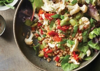 Pickled Cauliflower and Farro Salad Recipe