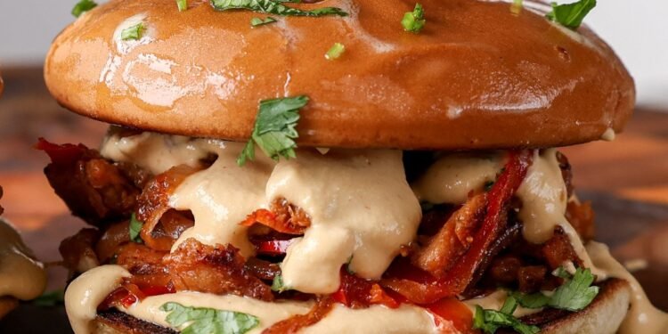 Easy Vegan Cheesesteak (gluten-free, soy-free, nut-free options)