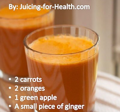 Eliminate Nasal Congestion, Sinusitis With This Powerful Carrot Juice