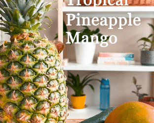 Tropical Pineapple Mango Cucumber Juice