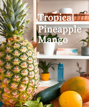 Tropical Pineapple Mango Cucumber Juice
