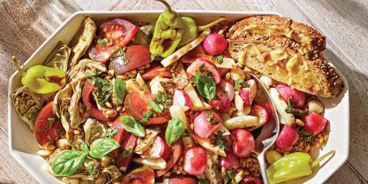 Vegetarian Antipasto Salad Recipe – Forks Over Knives