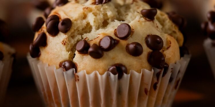 Bakery-Style Chocolate Chip Muffins
