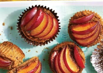 Fresh Plum Muffins