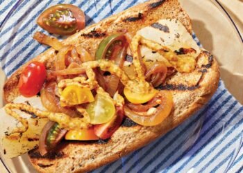 Grilled Veggie Brats