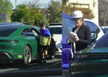 Alyssa Milano Spotted Driving Her $200K Porsche Days After Asking for a $10K Donation