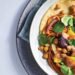 Lebanese 7-Spice Noodle Bowl with Eggplant and Roasted Garlic Recipe