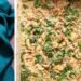 Malai Palak Chicken (Spinach & soycurls in Indian white sauce)