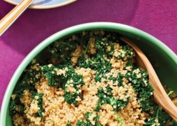 Herbed Quinoa with Kale